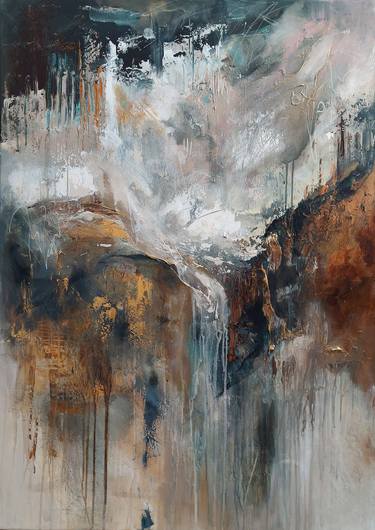 Original Abstract Paintings by Ruta Radevice