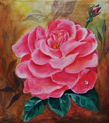 Original Floral Paintings by Vidura Amarathunga