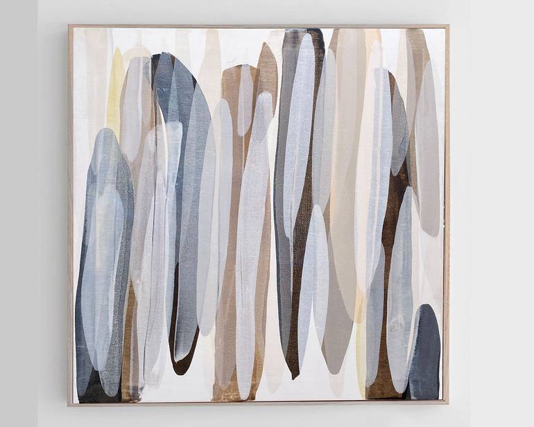 Original Abstract Expressionism Abstract Painting by Mercedes Lopez Charro