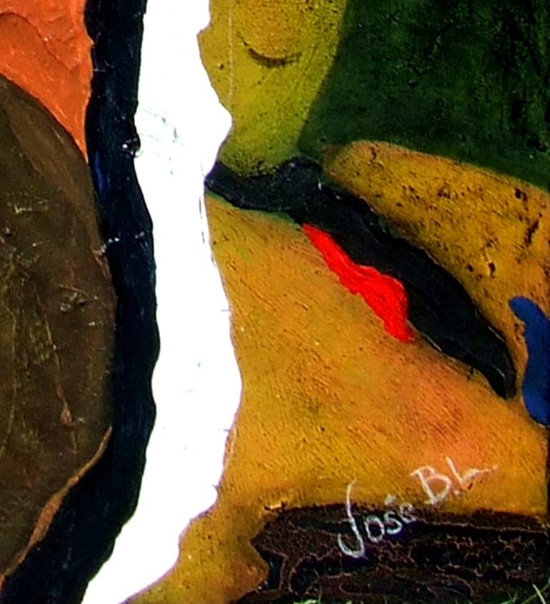 Original Abstract Painting by Jose Blanco