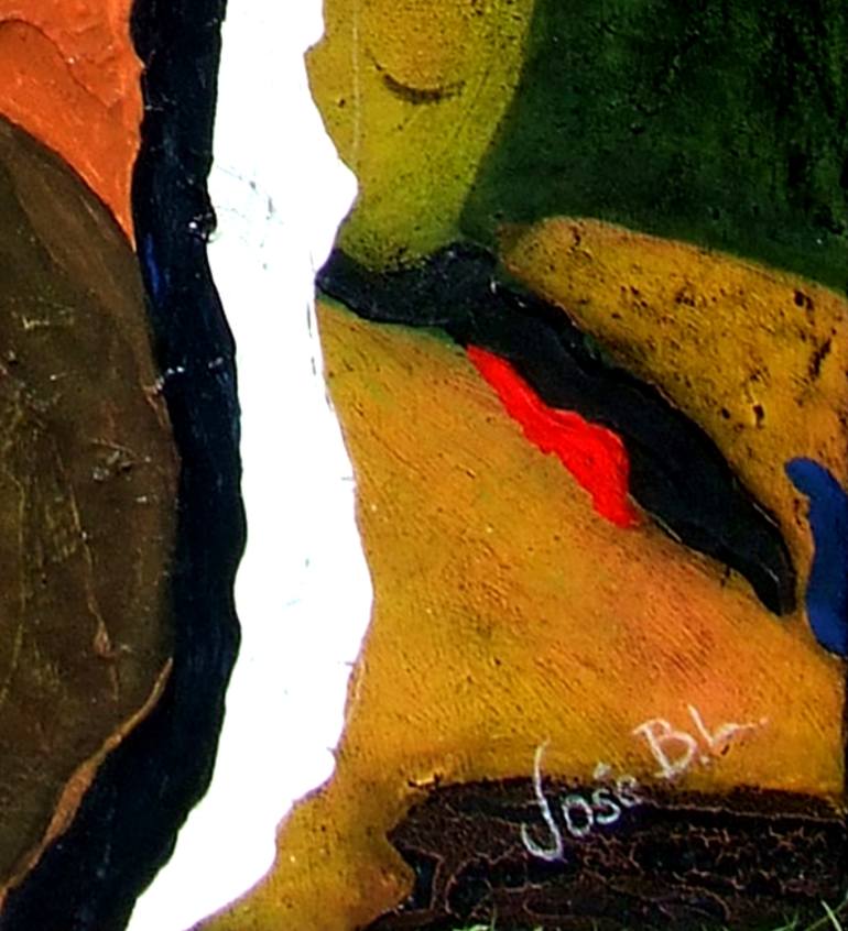 Original Abstract Painting by Jose Blanco