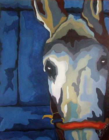 Print of Horse Paintings by Jose Blanco