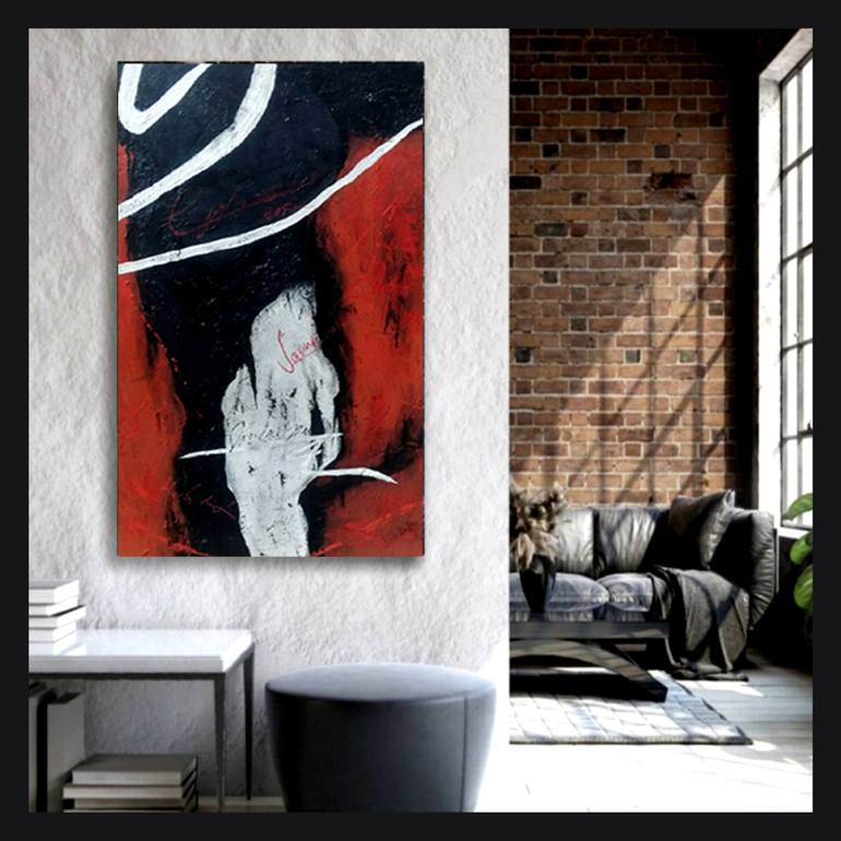 Original Expressionism Abstract Painting by Jose Blanco