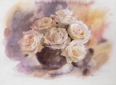 Original Impressionism Floral Paintings by Ekaterina Pytina