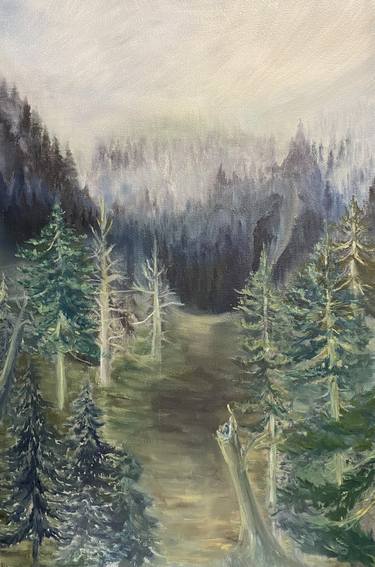 Original Fine Art Landscape Paintings by Anastasiia Kovalova