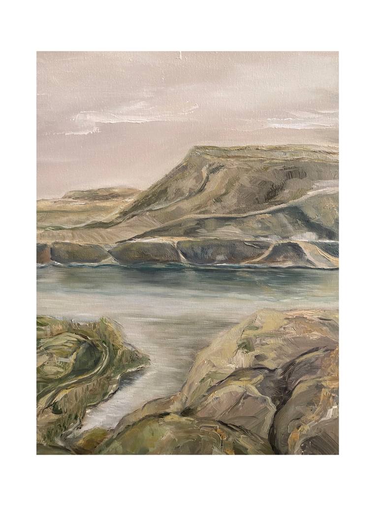 Original Abstract Expressionism Abstract Painting by Anastasiia Kovalova