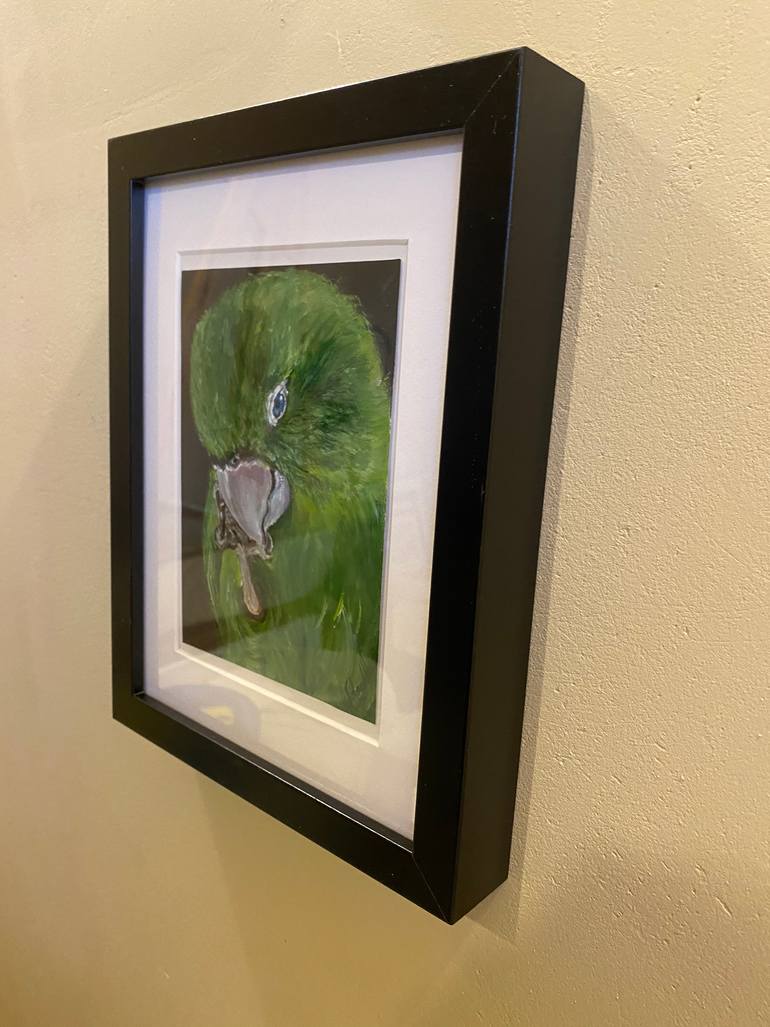 Original Art Deco Animal Painting by Anastasiia Kovalova