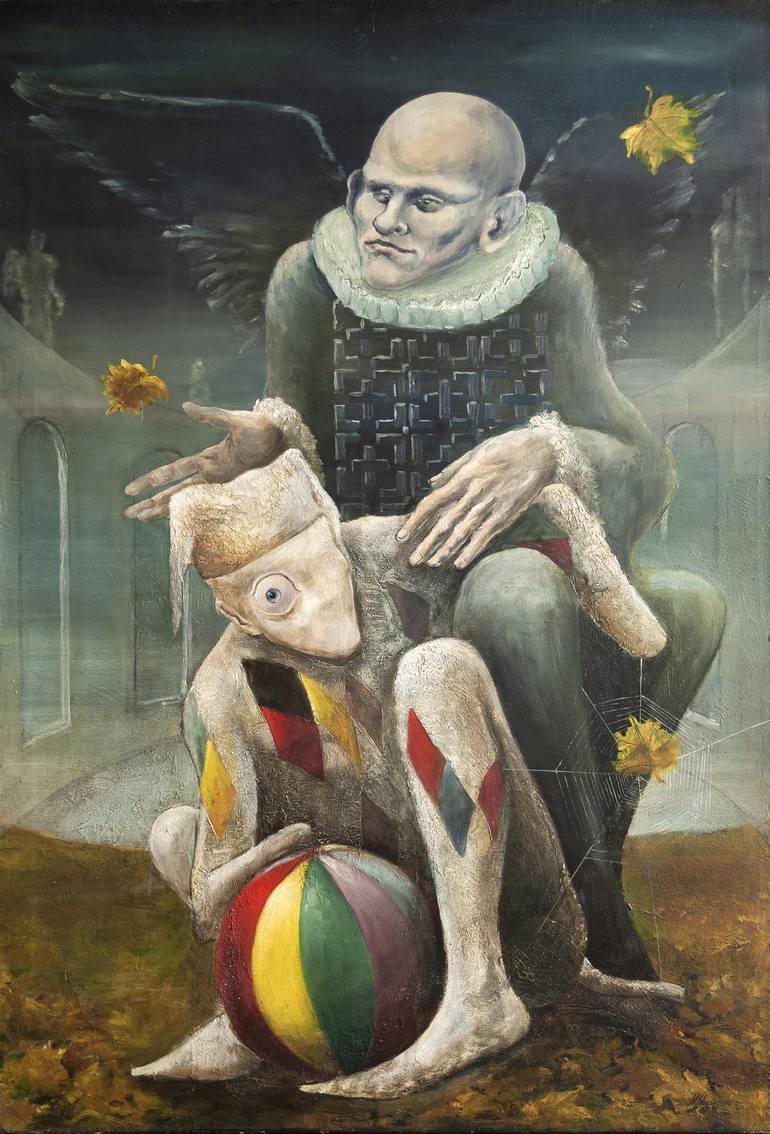 Print of Figurative People Painting by Maxim Mironenko