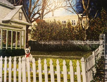 Print of Dogs Paintings by Jeffrey Dale Starr
