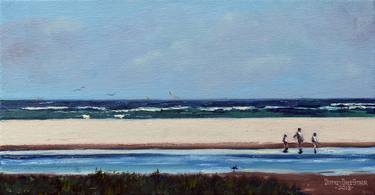 Original Impressionism Beach Paintings by Jeffrey Dale Starr