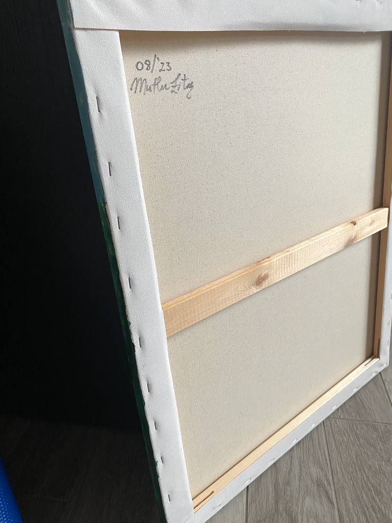 Original Expressionism Landscape Painting by Mutlu Ertac