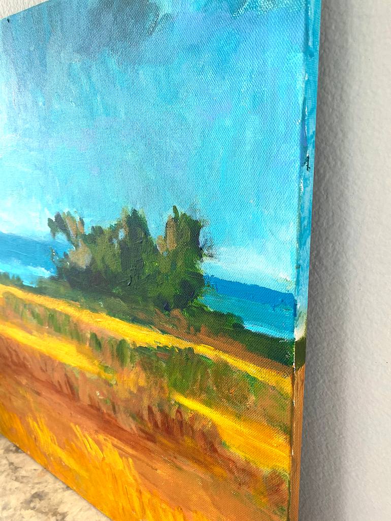 Original Contemporary Beach Painting by Mutlu Ertac