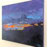 Side of Canvas on Wall.