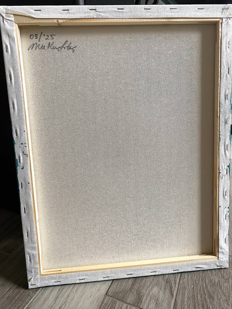 Original Contemporary Seascape Painting by Mutlu Ertac