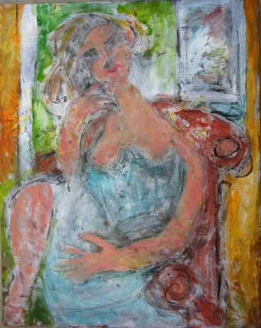 Original Expressionism Nude Paintings by Mutlu Ertac