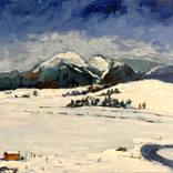 First Snow in the Valley by Mutlu Ertac