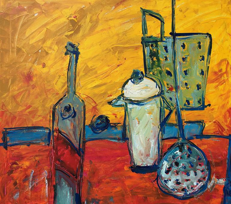 Original Still Life Painting by Mutlu Ertac