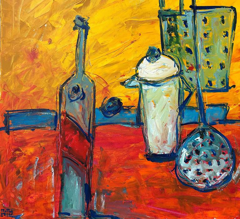 Original Still Life Painting by Mutlu Ertac