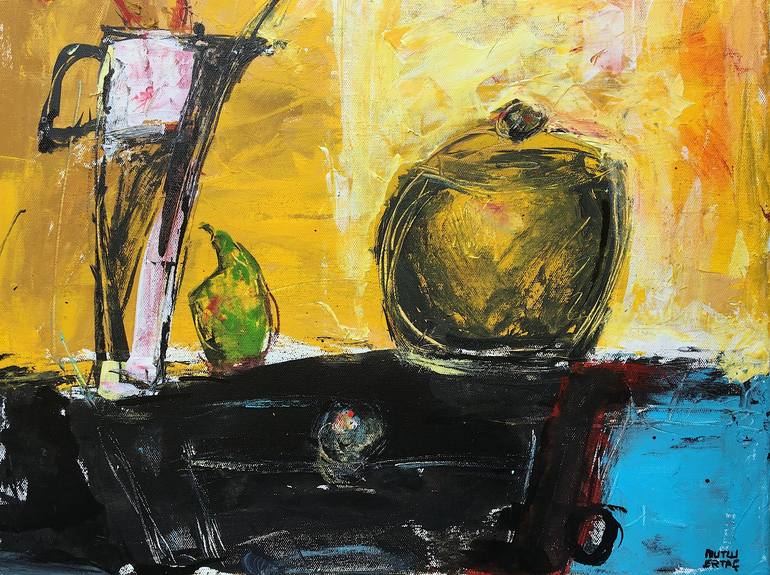 Original Still Life Painting by Mutlu Ertac