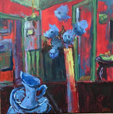 Original Interiors Paintings by Mutlu Ertac