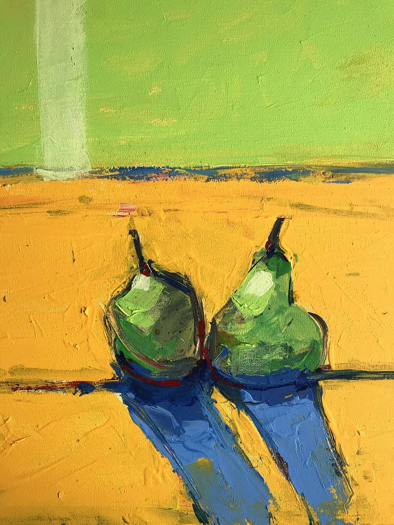 Original Expressionism Still Life Painting by Mutlu Ertac