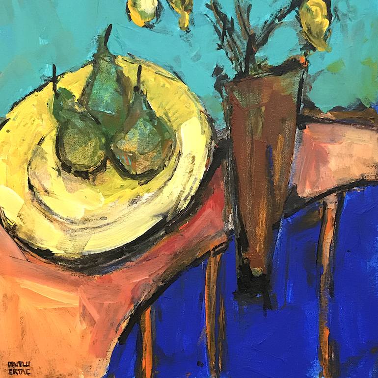 Original Still Life Painting by Mutlu Ertac