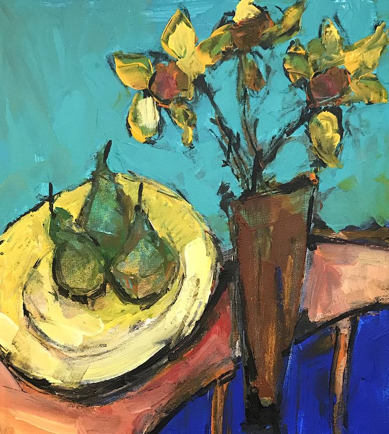 Original Still Life Painting by Mutlu Ertac