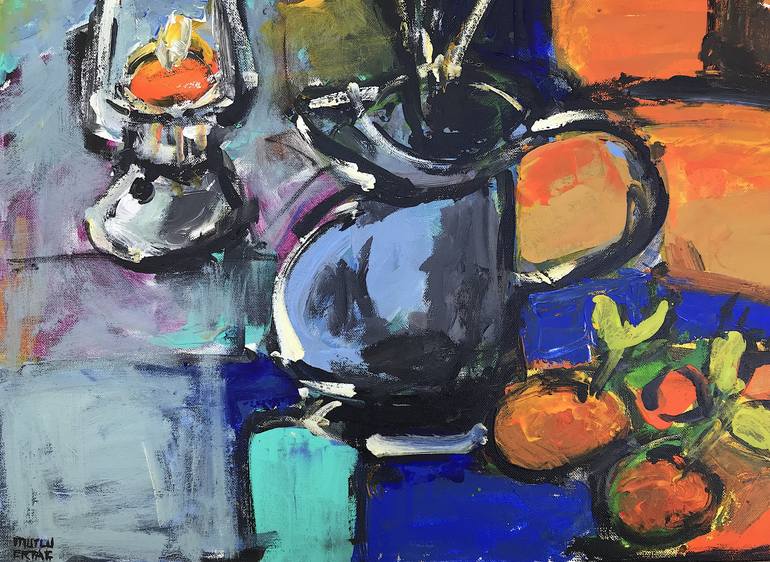 Original Still Life Painting by Mutlu Ertac