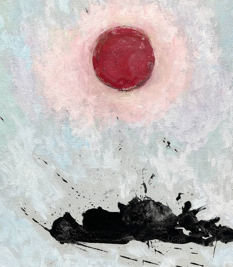 Original Abstract Expressionism Abstract Painting by Mutlu Ertac