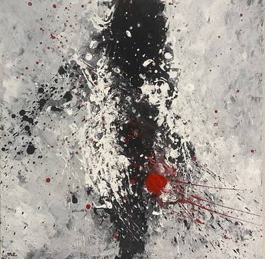 Original Abstract Expressionism Abstract Paintings by Mutlu Ertac