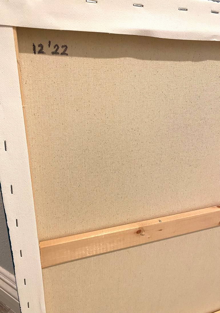 Original Conceptual Abstract Painting by Mutlu Ertac