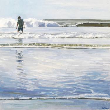 Original Impressionism Beach Paintings by Ana P Serres