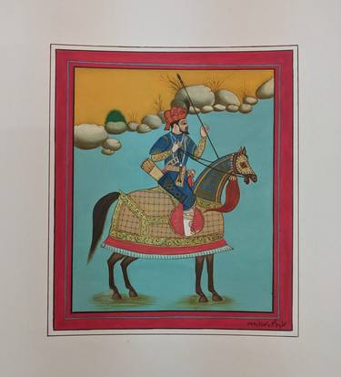 Original Conceptual Horse Paintings by Roshni Tasdeeq