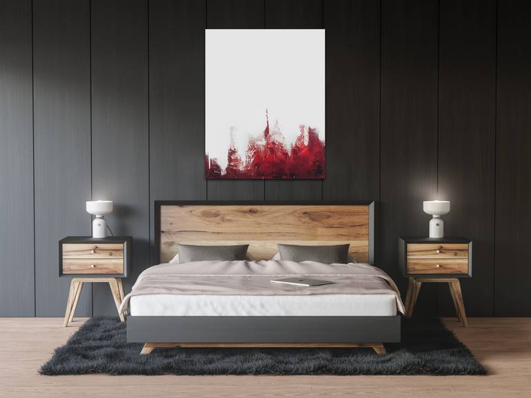 Original Minimalism Abstract Painting by Zuzana Bürger