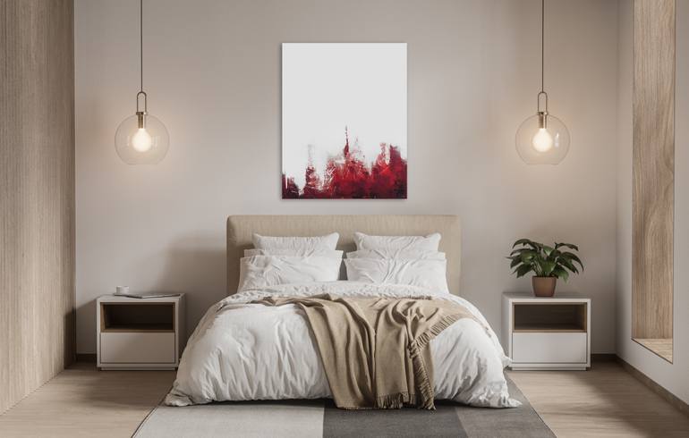 Original Minimalism Abstract Painting by Zuzana Bürger
