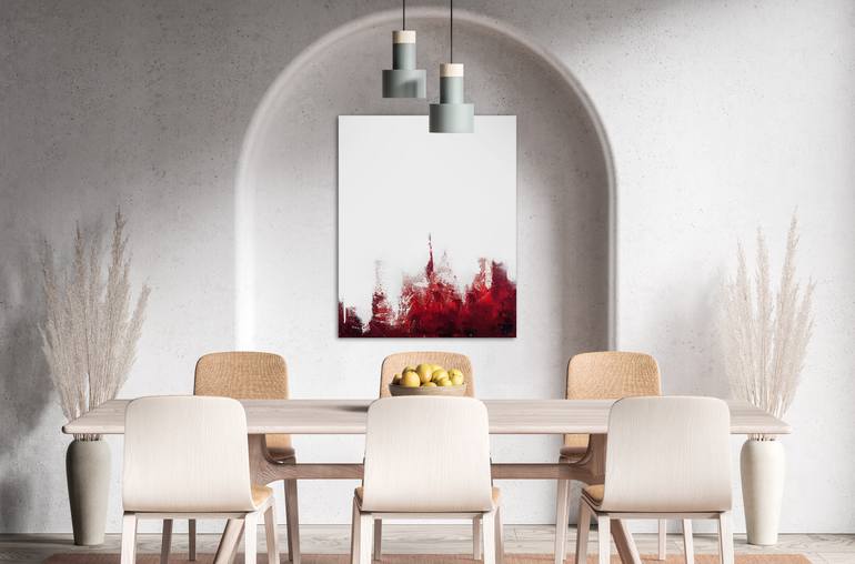 Original Minimalism Abstract Painting by Zuzana Bürger