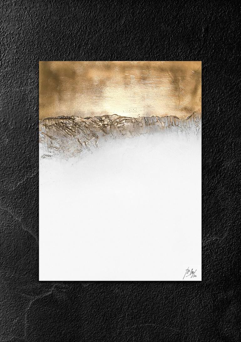 Original Minimalism Abstract Painting by Zuzana Bürger