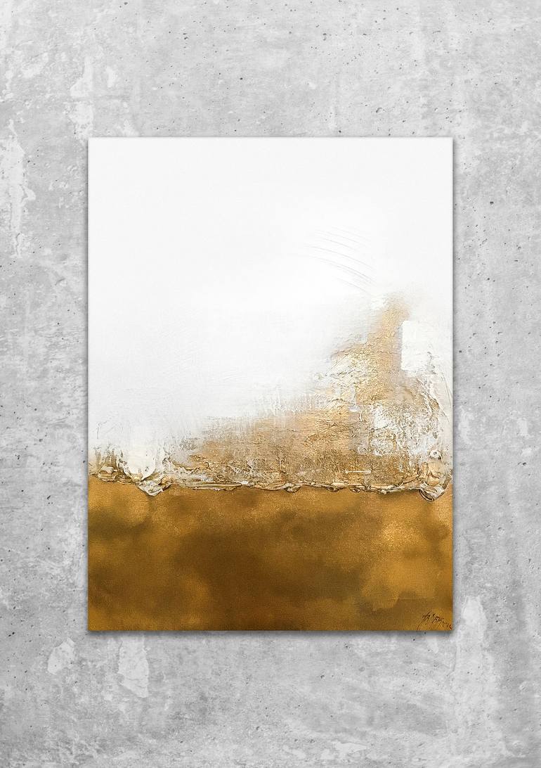 Original Minimalism Abstract Painting by Zuzana Bürger