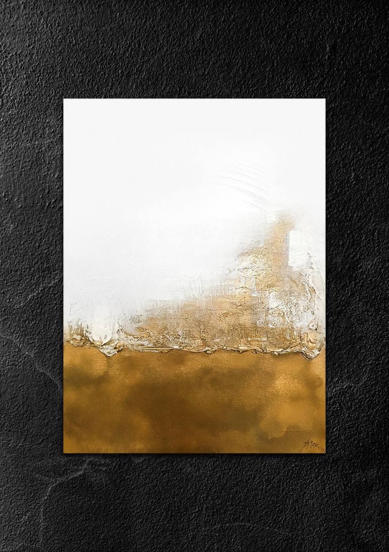 Original Minimalism Abstract Painting by Zuzana Bürger