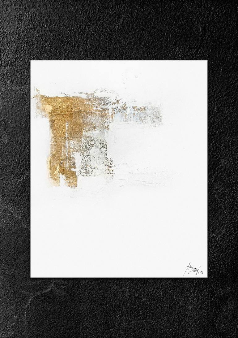 Original Minimalism Abstract Painting by Zuzana Bürger