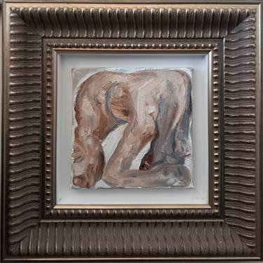 Original Contemporary Horse Painting by David McAdam Freud