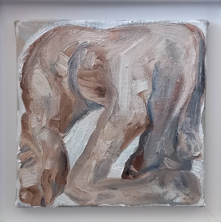 Original Contemporary Horse Painting by David McAdam Freud