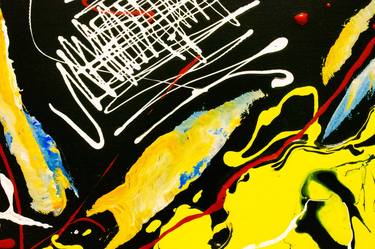 Original Abstract Printmaking by Reckless Disregard