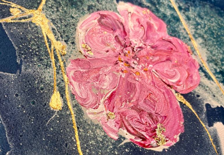 Original Contemporary Floral Painting by Joanna Purvis