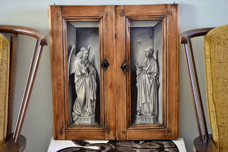 Original Other Religion Painting by Pauline Rochart
