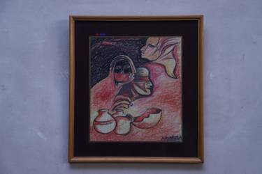 Original Abstract Expressionism Abstract Paintings by Saurabh Dhawan