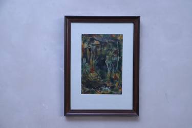 Original Abstract Expressionism Abstract Paintings by Saurabh Dhawan