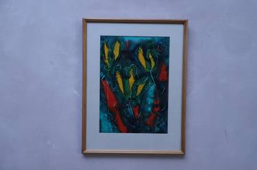 Print of Abstract Expressionism Abstract Paintings by Saurabh Dhawan