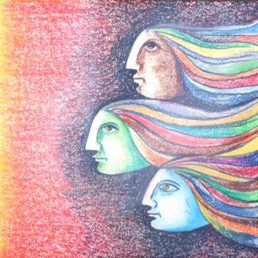 Original Abstract Expressionism Abstract Paintings by Saurabh Dhawan