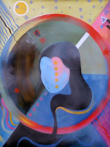 Original Abstract Expressionism Abstract Paintings by Saurabh Dhawan